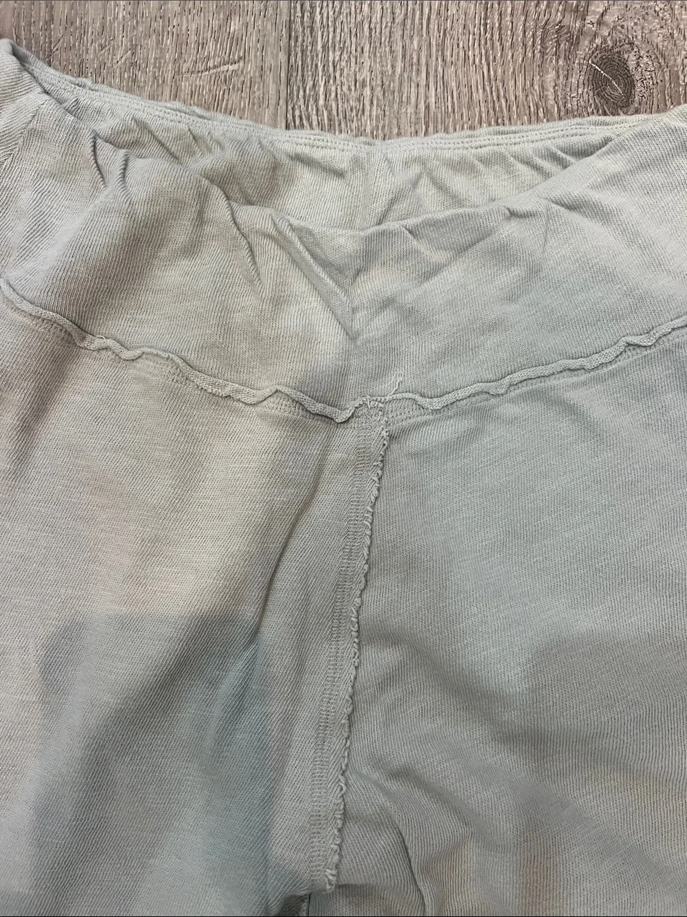 Free People intimately organic cotton pull on loose Pants in Sage/Mint M